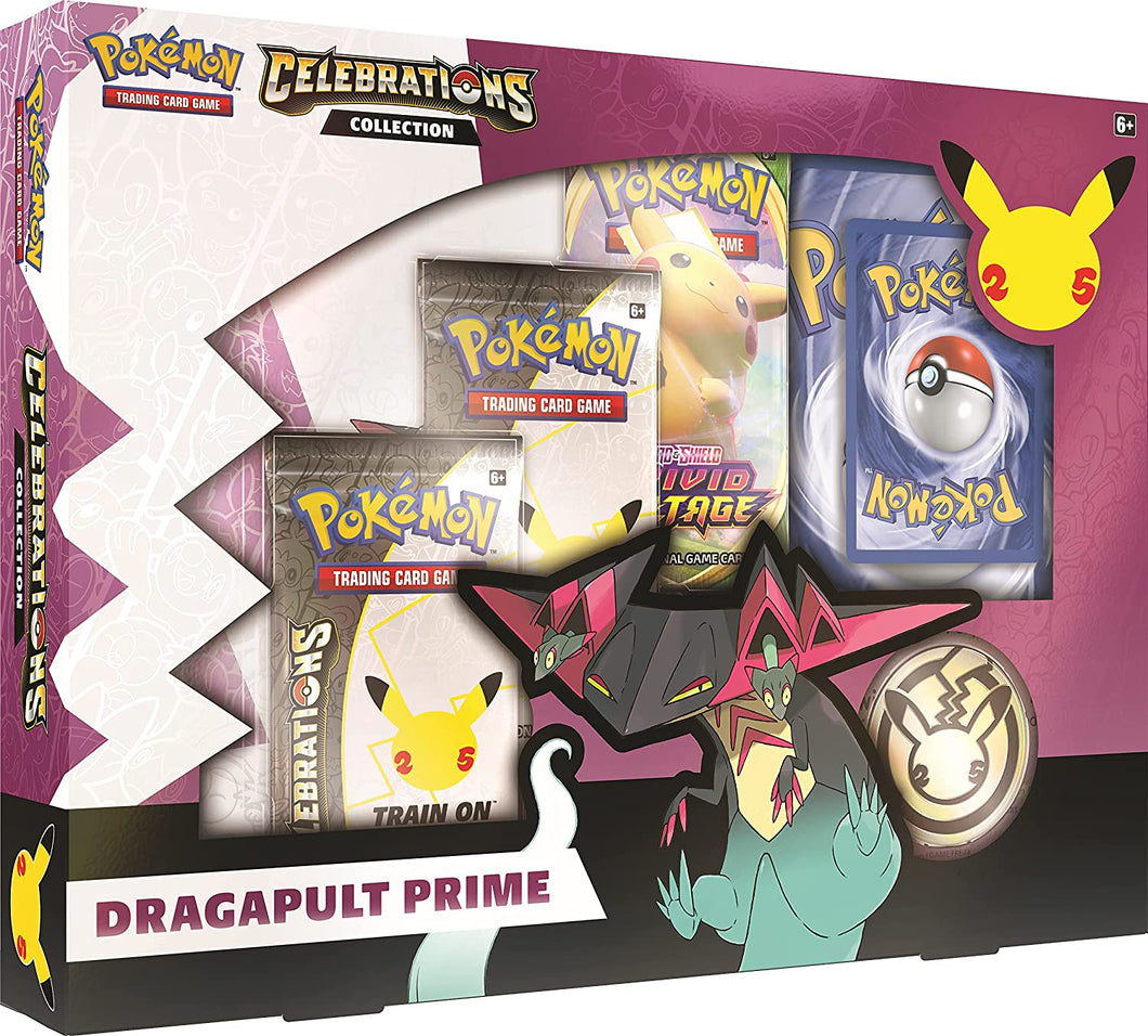 Pokemon Celebrations Dragapult Prime Collection