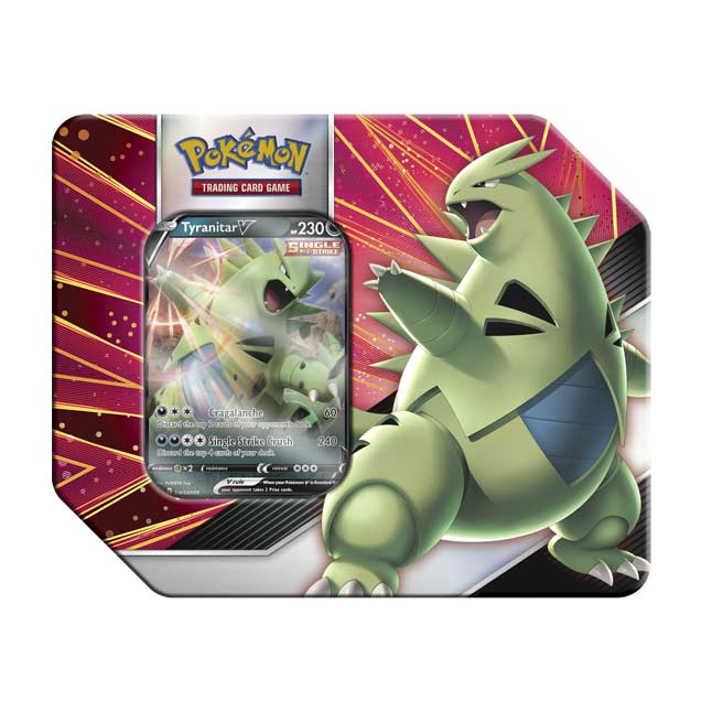 Pokemon TCG: Strikers Tin (Tyranitar V)